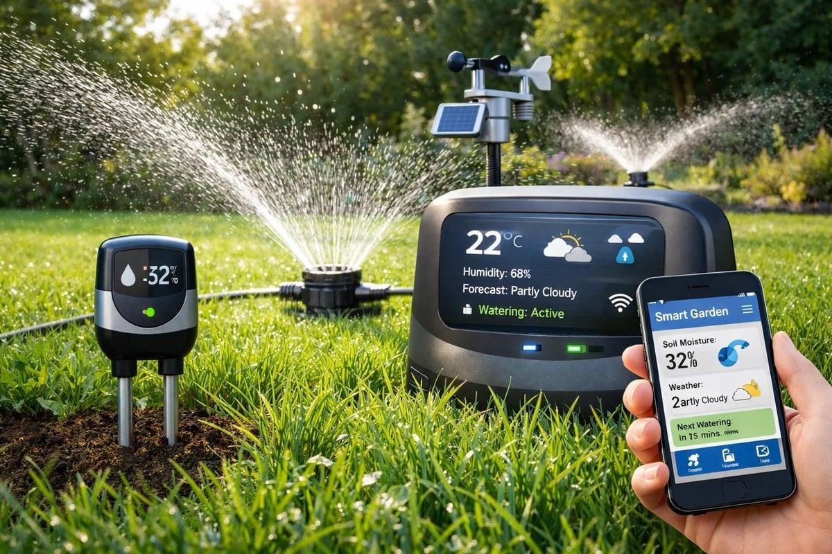 discover how to automate your garden with smart sprinklers and advanced irrigation systems for efficient, hassle-free watering.