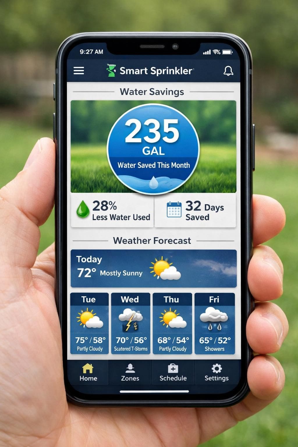 discover how to automate your garden with smart sprinklers and innovative technology for efficient and effortless plant care.
