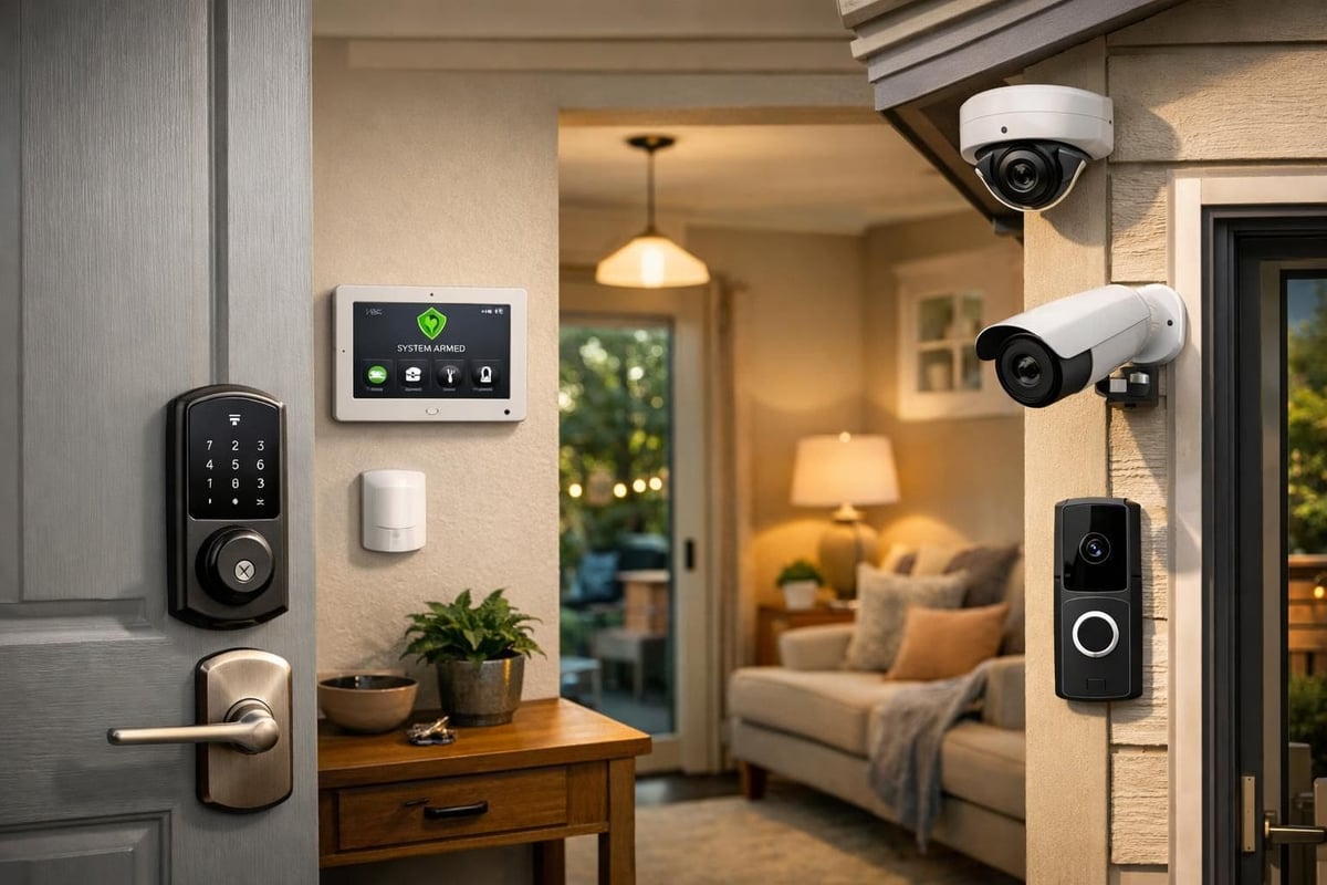 discover essential smart home security tips for beginners to protect your home with easy-to-use devices and smart technology.